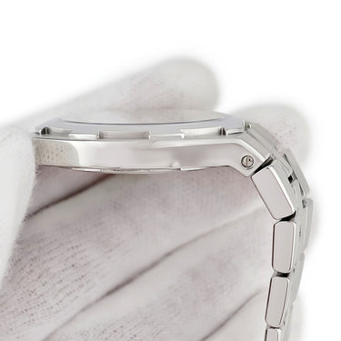 腕時計 ヴァシュロン・コンスタンタン VACHERON CONSTANTIN オーヴァーシーズ ラージ 42042/423A-8874 自動巻き メンズ メーカーOH済 青 デイト