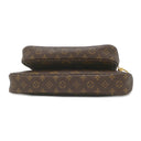 ルイヴィトン LOUIS VUITTON ミュルティ ポシェット アクセソワール M44813 カーキ モノグラムキャンバス ショルダーバッグ ゴールド金具 ポーチ