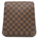 ルイヴィトン LOUIS VUITTON ミュゼット サルサ ロングストラップ N51300 ダミエエベヌ ダミエキャンバス ショルダーバッグ ゴールド金具 茶 斜め掛け