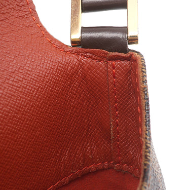 ルイヴィトン LOUIS VUITTON ミュゼット サルサ ロングストラップ N51300 ダミエエベヌ ダミエキャンバス ショルダーバッグ ゴールド金具 茶 斜め掛け