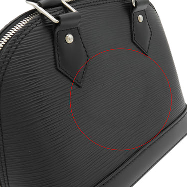 ルイヴィトン LOUIS VUITTON アルマ BB M40862 ノワール エピレザー 2WAYバッグ ゴールド金具 ショルダー ハンドバッグ