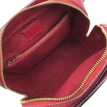 ルイヴィトン LOUIS VUITTON ポンヌフ M52057 カスティリアンレッド エピレザー ハンドバッグ ゴールド金具 赤