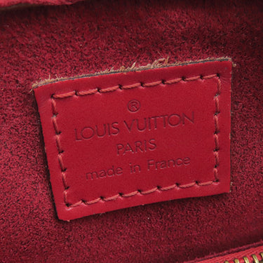 ルイヴィトン LOUIS VUITTON ポンヌフ M52057 カスティリアンレッド エピレザー ハンドバッグ ゴールド金具 赤