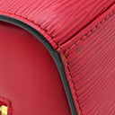 ルイヴィトン LOUIS VUITTON ポンヌフ M52057 カスティリアンレッド エピレザー ハンドバッグ ゴールド金具 赤