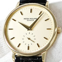 腕時計 パテックフィリップ PATEK PHILIPPE カラトラバ 3893J 手巻き メンズ OH済 K18YG無垢 スモールセコンド ヴィンテージ