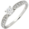 ティファニー Tiffany & Co ハーモニー ダイヤリング プラチナシルバー Pt950 ダイヤモンド リング 指輪 T＆Co. プラチナ 0.25ct 9号