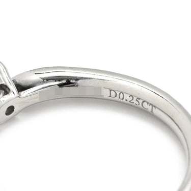ティファニー Tiffany & Co ハーモニー ダイヤリング プラチナシルバー Pt950 ダイヤモンド リング 指輪 T＆Co. プラチナ 0.25ct 9号