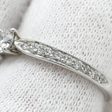 ティファニー Tiffany & Co ハーモニー ダイヤリング プラチナシルバー Pt950 ダイヤモンド リング 指輪 T＆Co. プラチナ 0.25ct 9号
