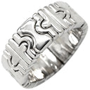 ブルガリ BVLGARI パレンテシリング ホワイトゴールド K18WG リング 指輪 K18WG 750WG 18金 16.5号