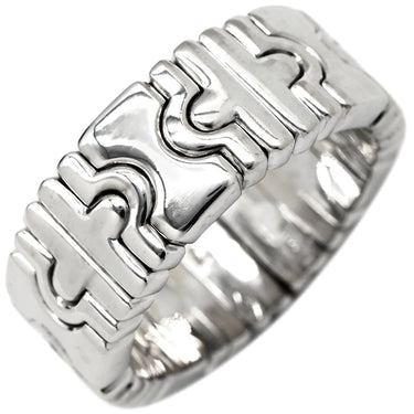 ブルガリ BVLGARI パレンテシリング ホワイトゴールド K18WG リング 指輪 K18WG 750WG 18金 16.5号