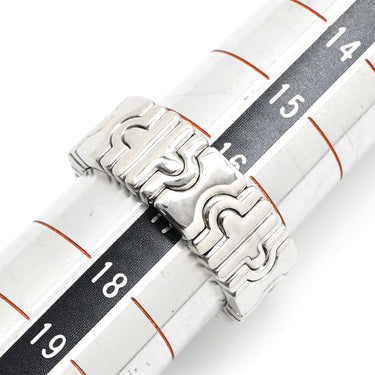 ブルガリ BVLGARI パレンテシリング ホワイトゴールド K18WG リング 指輪 K18WG 750WG 18金 16.5号