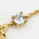 ルイヴィトン LOUIS VUITTON プティ ルイ M00374 ゴールド GP ストラス ブレスレット LVサークル モノグラムフラワー