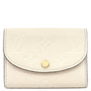 ルイヴィトン LOUIS VUITTON ポルトモネ ロザリ M81455 クレーム モノグラムアンプラント コインケース ゴールド金具 小銭入れ カードケース
