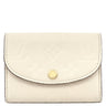ルイヴィトン LOUIS VUITTON ポルトモネ ロザリ M81455 クレーム モノグラムアンプラント コインケース ゴールド金具 小銭入れ カードケース