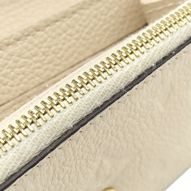 ルイヴィトン LOUIS VUITTON ポルトモネ ロザリ M81455 クレーム モノグラムアンプラント コインケース ゴールド金具 小銭入れ カードケース