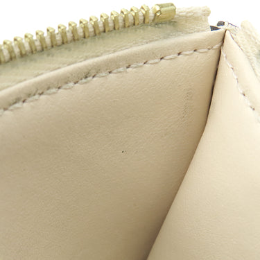 ルイヴィトン LOUIS VUITTON ポルトモネ ロザリ M81455 クレーム モノグラムアンプラント コインケース ゴールド金具 小銭入れ カードケース