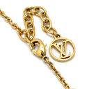 ルイヴィトン LOUIS VUITTON LV アイコニック M00587 ゴールド GP ストラス ブレスレット LVサークル モノグラムフラワー