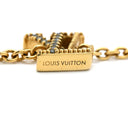 ルイヴィトン LOUIS VUITTON LV アイコニック M00587 ゴールド GP ストラス ブレスレット LVサークル モノグラムフラワー