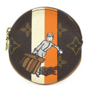 ルイヴィトン LOUIS VUITTON ポルトモネ ロン M60037 モノグラムグルーム レザー モノグラムグルームキャンバス コインケース ゴールド金具 ベルボーイ チェーン付き