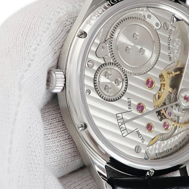 腕時計 IWC IWC ヴィンテージ ポルトギーゼ IW544501 手巻き メンズ OH済 スモールセコンド シースルーバック