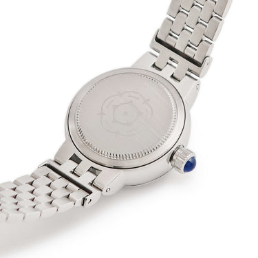 腕時計 チュードル TUDOR クレア ドゥ ローズ M35200-0001 I番 自動巻き レディース OH済 I番 デイト ローマン 青針 オパライン