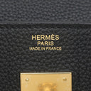 エルメス HERMES バーキン30 ブラック トゴ ハンドバッグ ゴールド金具 新品 未使用 黒