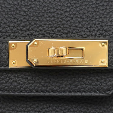 エルメス HERMES バーキン30 ブラック トゴ ハンドバッグ ゴールド金具 新品 未使用 黒