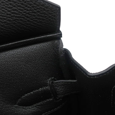 エルメス HERMES バーキン30 ブラック トゴ ハンドバッグ ゴールド金具 新品 未使用 黒