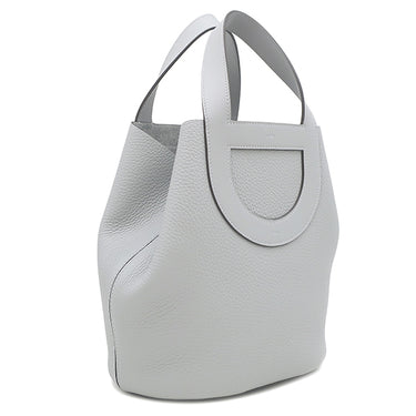 エルメス HERMES インザループ 23 グリパンタン トリヨンクレマンス ヴォースイフト ハンドバッグ シルバー金具