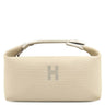 エルメス HERMES ブリッド ア ブラック PM ナチュラル トワルアッシュ ポーチ シルバー金具 新品 未使用 バニティ トワルH