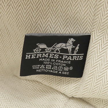 エルメス HERMES ブリッド ア ブラック PM ナチュラル トワルアッシュ ポーチ シルバー金具 新品 未使用 バニティ トワルH