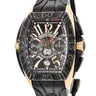腕時計 フランクミュラー FRANCK MULLER コンキスタドール グランプリ クロノグラフ 8900CCJ 5N-RUBBER 自動巻き メンズ K18PG×Ti コンビ