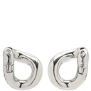 ポメラート Pomellato ダイヤモンド フープピアス ホワイトゴールド K18WG ダイヤモンド ピアス Au750 18K 18金 WG ダイヤ パヴェ レバーバック