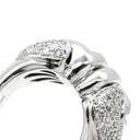 ブルガリ BVLGARI ドッピオクオーレ ホワイトゴールド K18WG ダイヤモンド リング 指輪 ダイヤモンド 750 18金 WG 8.5号