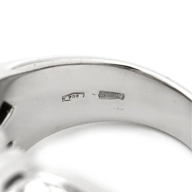 ブルガリ BVLGARI ドッピオクオーレ ホワイトゴールド K18WG ダイヤモンド リング 指輪 ダイヤモンド 750 18金 WG 8.5号