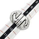 ブルガリ BVLGARI ドッピオクオーレ ホワイトゴールド K18WG ダイヤモンド リング 指輪 ダイヤモンド 750 18金 WG 8.5号