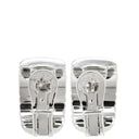 ブルガリ BVLGARI パレンテシ ホワイトゴールド K18WG ダイヤモンド ピアス 750WG 18金 ダイヤモンド パヴェ