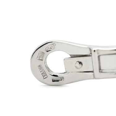 ブルガリ BVLGARI パレンテシ ホワイトゴールド K18WG ダイヤモンド ピアス 750WG 18金 ダイヤモンド パヴェ