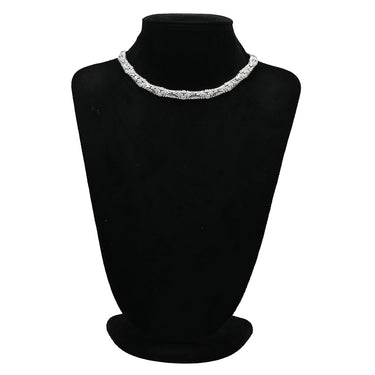 ブルガリ BVLGARI ホワイトゴールド パヴェダイヤモンド ネックレス ホワイトゴールド K18WG ダイヤモンド ネックレス BVLGARI Au750 ダイヤ チョーカー