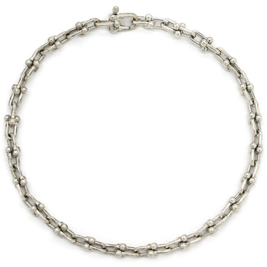 ティファニー Tiffany & Co ハードウェア マイクロ リンク エクストララージ シルバー シルバー925 ブレスレット AG925