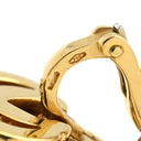 ブルガリ BVLGARI ドッピオ クオーレ ダイヤ イエローゴールド K18YG ダイヤモンド ピアス 750 18K 18金 ハートモチーフ