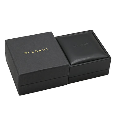 ブルガリ BVLGARI ドッピオ クオーレ ダイヤ イエローゴールド K18YG ダイヤモンド ピアス 750 18K 18金 ハートモチーフ