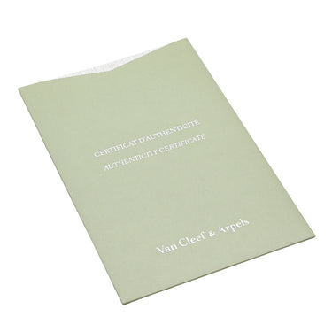 ヴァンクリーフアーペル Van Cleef & Arpels ヴィンテージ アルハンブラ VCARO9VA00 グリーンXイエローゴールド K18YG マラカイト ネックレス 緑 750 18金 マット マラカイト