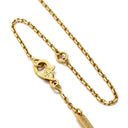 ヴァンクリーフアーペル Van Cleef & Arpels ヴィンテージ アルハンブラ VCARO9VA00 グリーンXイエローゴールド K18YG マラカイト ネックレス 緑 750 18金 マット マラカイト