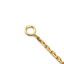 ヴァンクリーフアーペル Van Cleef & Arpels ヴィンテージ アルハンブラ VCARO9VA00 イエローゴールド×グリーン K18YG マラカイト ネックレス Au750 18K 18金 緑 マラカイト マット