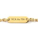 ヴァンクリーフアーペル Van Cleef & Arpels ヴィンテージ アルハンブラ ペンダント VCARA45800 ブラック×イエローゴールド K18YG オニキス ネックレス 黒 Au750 18K オニキス