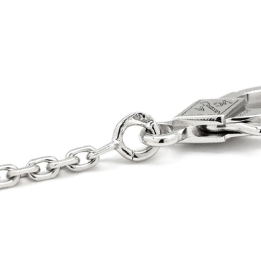 ヴァンクリーフアーペル Van Cleef & Arpels ロータス ペンダント ダイヤ ミニ VCARP0ZW00 ホワイトゴールド K18WG ダイヤモンド ネックレス ペンダント 750 18K WG 26石