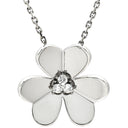 ヴァンクリーフアーペル Van Cleef & Arpels フリヴォル ペンダント ラージ VCARD25300 ホワイトゴールド K18WG ダイヤモンド ネックレス 750WG 3Pダイヤ