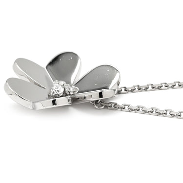ヴァンクリーフアーペル Van Cleef & Arpels フリヴォル ペンダント ラージ VCARD25300 ホワイトゴールド K18WG ダイヤモンド ネックレス 750WG 3Pダイヤ