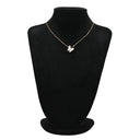 ヴァンクリーフアーペル Van Cleef & Arpels ペンダント VCARO8FO00 ホワイト×ローズゴールド K18RG ダイヤモンド ホワイトマザーオブパール ネックレス ローズゴールド PG 18K シェル 蝶 ダイヤモンド
